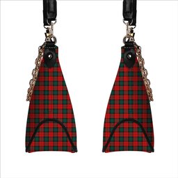 ScotsTee Shop Scottish Stewart of Atholl Modern Tartan Handbag Women's Shoulder Bag With Chain