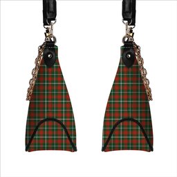 ScotsTee Shop Scottish Prince of Wales Tartan Handbag Women's Shoulder Bag With Chain