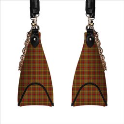 ScotsTee Shop Scottish Scrimgeour of Glassary Tartan Handbag Women's Shoulder Bag With Chain