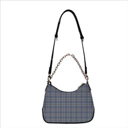 ScotsTee Shop Scottish Tweedie Tartan Handbag Women's Shoulder Bag With Chain