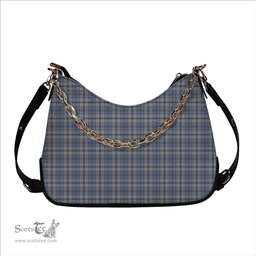 ScotsTee Shop Scottish Tweedie Tartan Handbag Women's Shoulder Bag With Chain