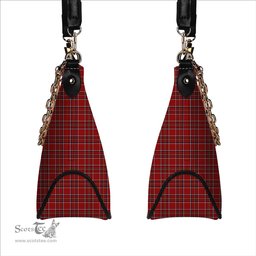 ScotsTee Shop Scottish Brodie W & A Smith Tartan Handbag Women's Shoulder Bag With Chain