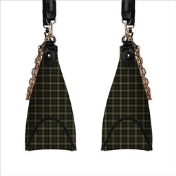 ScotsTee Shop Scottish Forbes of Druminnor Tartan Handbag Women's Shoulder Bag With Chain