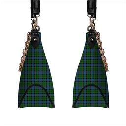 ScotsTee Shop Scottish Forsyth 1795 Tartan Handbag Women's Shoulder Bag With Chain