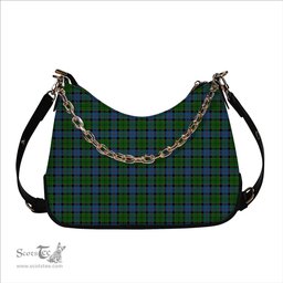 ScotsTee Shop Scottish Forsyth 1795 Tartan Handbag Women's Shoulder Bag With Chain
