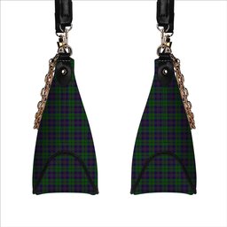 ScotsTee Shop Scottish Gary or Garry Tartan Handbag Women's Shoulder Bag With Chain