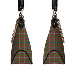 ScotsTee Shop Scottish Forrester Ancient Tartan Handbag Women's Shoulder Bag With Chain