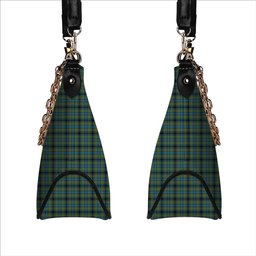 ScotsTee Shop Scottish Gillies Ancient Tartan Handbag Women's Shoulder Bag With Chain