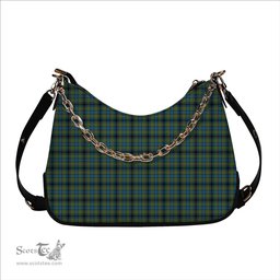 ScotsTee Shop Scottish Gillies Ancient Tartan Handbag Women's Shoulder Bag With Chain
