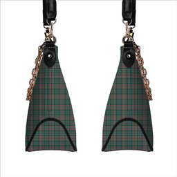 ScotsTee Shop Scottish Gayre Dress Modern Tartan Handbag Women's Shoulder Bag With Chain