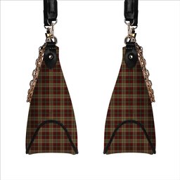 ScotsTee Shop Scottish Fitzsimmons Red Tartan Handbag Women's Shoulder Bag With Chain