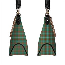 ScotsTee Shop Scottish Gayre Modern Tartan Handbag Women's Shoulder Bag With Chain