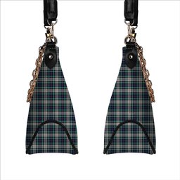 ScotsTee Shop Scottish Davidson of Tulloch Dress Modern Tartan Handbag Women's Shoulder Bag With Chain
