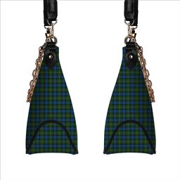 ScotsTee Shop Scottish Ferguson of Atholl Tartan Handbag Women's Shoulder Bag With Chain