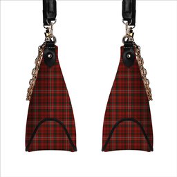 ScotsTee Shop Scottish Donald of Staffa_s Sett Tartan Handbag Women's Shoulder Bag With Chain