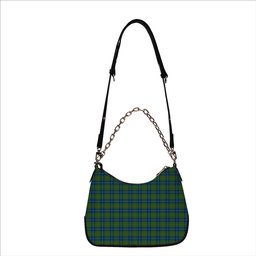 ScotsTee Shop Scottish Gillies 2 Tartan Handbag Women's Shoulder Bag With Chain