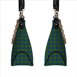 ScotsTee Shop Scottish Gillies 2 Tartan Handbag Women's Shoulder Bag With Chain