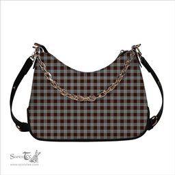 ScotsTee Shop Scottish Fraser Dress Tartan Handbag Women's Shoulder Bag With Chain