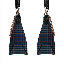 ScotsTee Shop Scottish Gandy of Myrton Tartan Handbag Women's Shoulder Bag With Chain