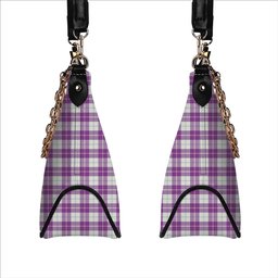 ScotsTee Shop Scottish Dunlop Dress Ancient Tartan Handbag Women's Shoulder Bag With Chain