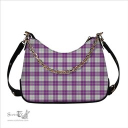 ScotsTee Shop Scottish Dunlop Dress Ancient Tartan Handbag Women's Shoulder Bag With Chain