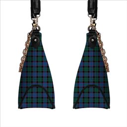 ScotsTee Shop Scottish Fergusson of Balquhidder Modern Tartan Handbag Women's Shoulder Bag With Chain