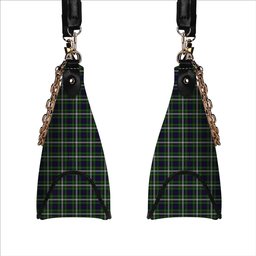 ScotsTee Shop Scottish Farquharson Dress Tartan Handbag Women's Shoulder Bag With Chain