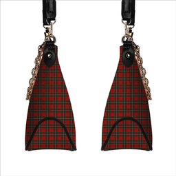 ScotsTee Shop Scottish Drummond Ancient Tartan Handbag Women's Shoulder Bag With Chain