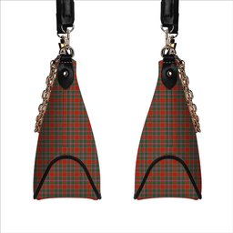 ScotsTee Shop Scottish Drummond of Perth Ancient Tartan Handbag Women's Shoulder Bag With Chain