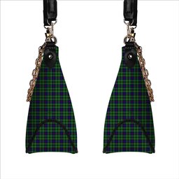ScotsTee Shop Scottish Duncan Modern Tartan Handbag Women's Shoulder Bag With Chain