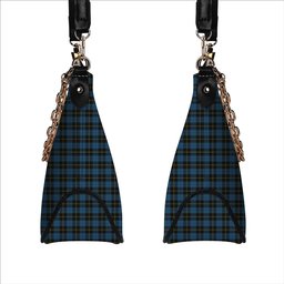 ScotsTee Shop Scottish Ewbank Tartan Handbag Women's Shoulder Bag With Chain