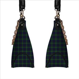 ScotsTee Shop Scottish Forbes Ancient 2 Tartan Handbag Women's Shoulder Bag With Chain