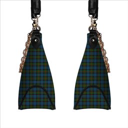 ScotsTee Shop Scottish Fletcher of Dunans Tartan Handbag Women's Shoulder Bag With Chain