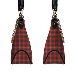 ScotsTee Shop Scottish Fenton Tartan Handbag Women's Shoulder Bag With Chain