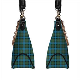ScotsTee Shop Scottish Ferguson Ancient Tartan Handbag Women's Shoulder Bag With Chain