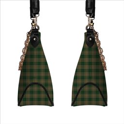 ScotsTee Shop Scottish Fitzsimmons Tartan Handbag Women's Shoulder Bag With Chain