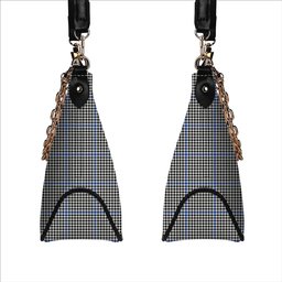 ScotsTee Shop Scottish Gladstone Modern Tartan Handbag Women's Shoulder Bag With Chain