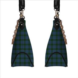 ScotsTee Shop Scottish Forsyth Tartan Handbag Women's Shoulder Bag With Chain