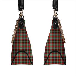 ScotsTee Shop Scottish Dundee District Modern Clan Tartan Handbag Women's Shoulder Bag With Chain