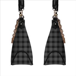 ScotsTee Shop Scottish Douglas Grey Vestiarium Scoticum Tartan Handbag Women's Shoulder Bag With Chain