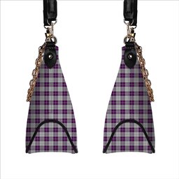 ScotsTee Shop Scottish Dunlop Dress Tartan Handbag Women's Shoulder Bag With Chain