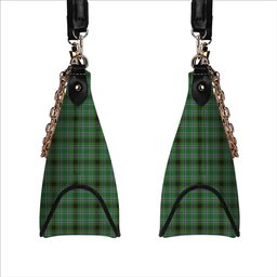 ScotsTee Shop Scottish Duncan of Sketraw Ancient Tartan Handbag Women's Shoulder Bag With Chain