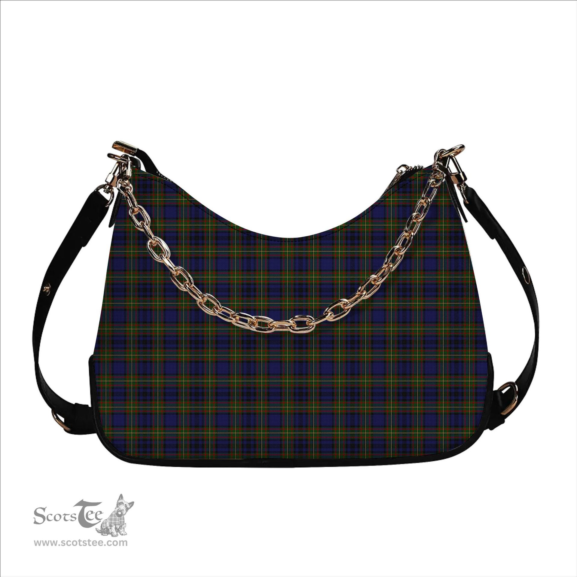ScotsTee Shop Scottish Gillies 1 Tartan Handbag Women's Shoulder Bag With Chain