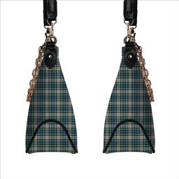 ScotsTee Shop Scottish Davidson of Tulloch Dress Ancient Tartan Handbag Women's Shoulder Bag With Chain