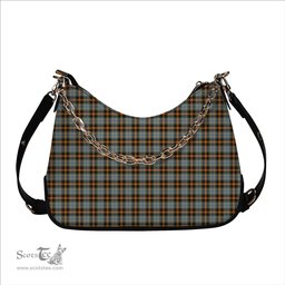 ScotsTee Shop Scottish Dundee 2003 Modern Clan Tartan Handbag Women's Shoulder Bag With Chain