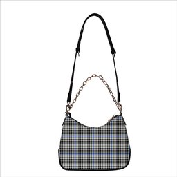 ScotsTee Shop Scottish Gladstanes Modern Tartan Handbag Women's Shoulder Bag With Chain