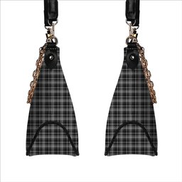 ScotsTee Shop Scottish Drummond Grey Clans Originaux Tartan Handbag Women's Shoulder Bag With Chain