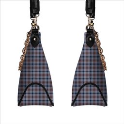 ScotsTee Shop Scottish Gayre Hunting Modern Tartan Handbag Women's Shoulder Bag With Chain