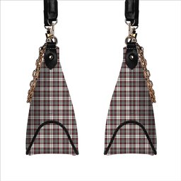 ScotsTee Shop Scottish Dunbar Plaid Modern Tartan Handbag Women's Shoulder Bag With Chain