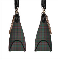 ScotsTee Shop Scottish Galbraith Old Ancient Tartan Handbag Women's Shoulder Bag With Chain